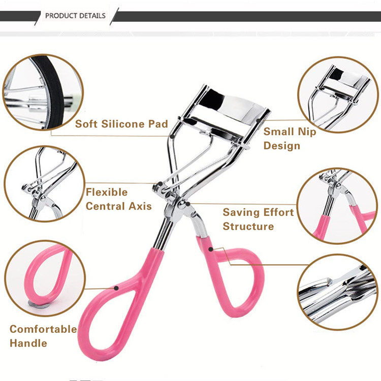 Professional Best Brand Pink Eyelash Curler Y-31